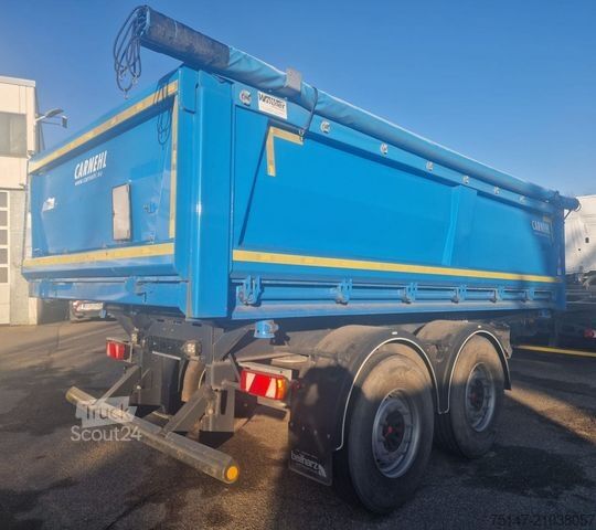 Remorque benne trilibérale CARNEHL 18 to Tandem 3-S.-Kipper Bordmatik TOP-Zustand