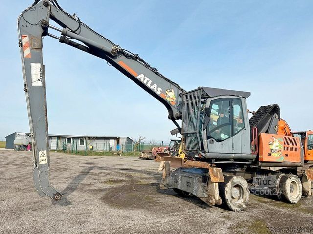 Escavatore gommato ATLAS 230 MH * Umschlagbagger * TOPZUSTAND