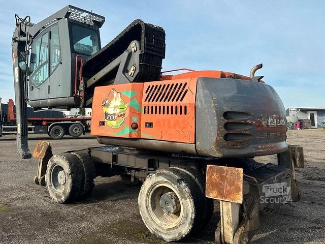 Escavatore gommato ATLAS 230 MH * Umschlagbagger * TOPZUSTAND