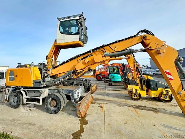 Pelle sur pneus LIEBHERR LH 22 M LITRONIC * Umschlagbagger * Topzustand!