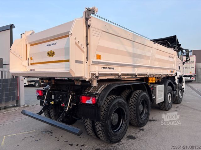 Driezijdige kipper MAN TGS 35.540 MEILLER-Bordmatik + el. Plane Navi