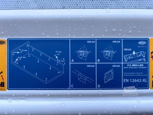 Driezijdige kipper MAN TGS 35.540 MEILLER-Bordmatik + el. Plane Navi