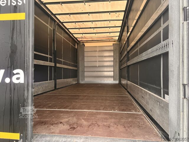 Rimorchio aperto con telone Fliegl TPS135  13,5 t Tandemplanenanhänger, neuwertig