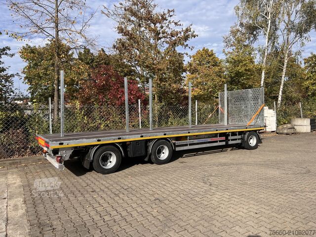 Rimorchio aperto Möslein T 3 Plato 8,6 m  3 Achs Jumbo- Plato- Anhänger 8,60 m, Mega