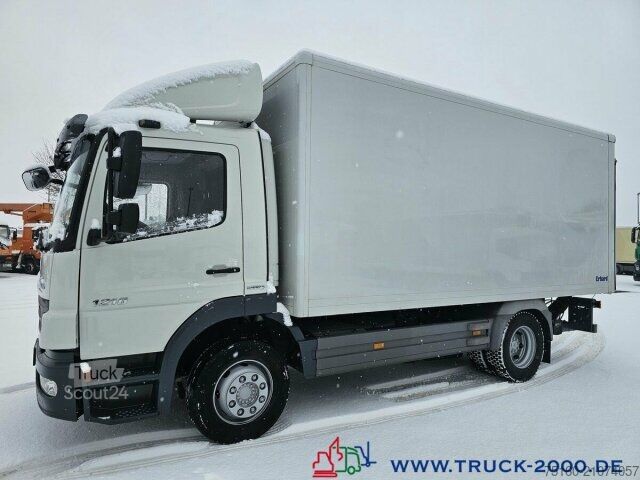 Box truck Mercedes-Benz 1218 Seitentür LBW 3Sitze Original 87787KM Klima