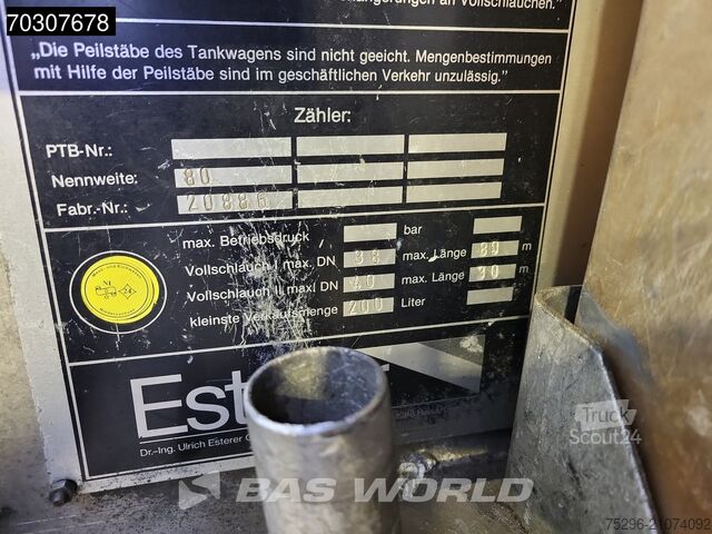 Φορτηγό βυτιοφόρο Mercedes Axor 1824 4X2 14.000 liter Diesel tank 3 compar...