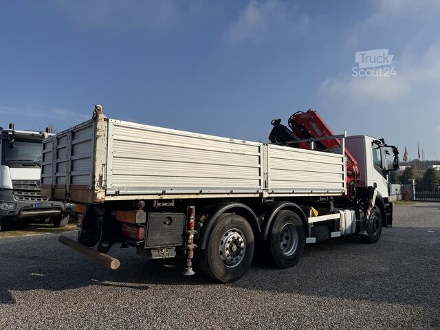 Kipper LKW Iveco Stralis 260SY46 Kipper + Kran FASSI F195