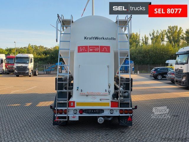 Silo semitrailer FELDBINDER EUT 40.3/7645/A/2 / 1 Kammer