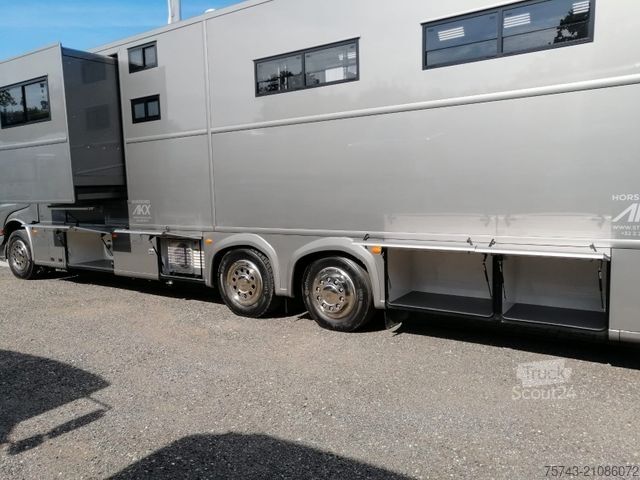 Sığır taşıma kamyonu MERCEDES-BENZ Actros 2651 AKX Pop-Out, 6 Pferde
