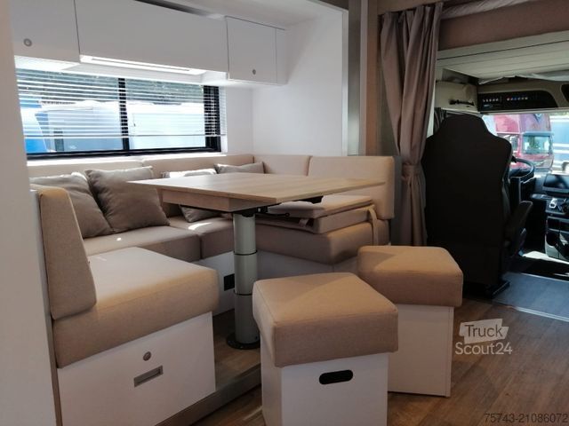 Kreaturvogn MERCEDES-BENZ Actros 2651 AKX  Pop-Out,  6 Pferde