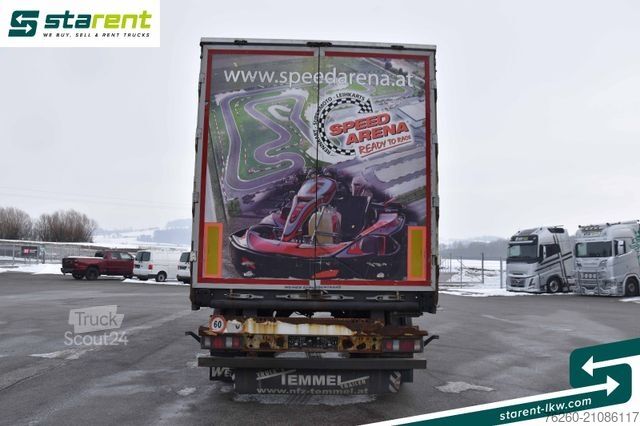 Отворена ремарке със строшен брезент  WEB Trailer Planenanhänger SAF Achsen