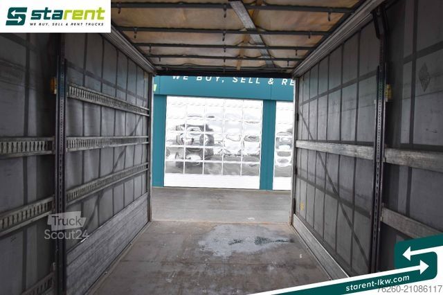 Отворена ремарке със строшен брезент  WEB Trailer Planenanhänger SAF Achsen