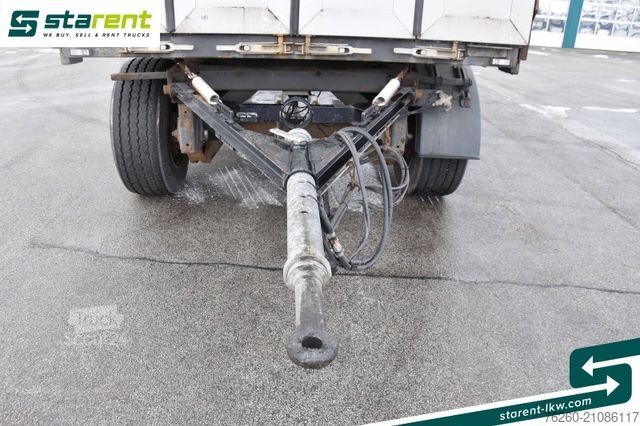 Отворена ремарке със строшен брезент  WEB Trailer Planenanhänger SAF Achsen