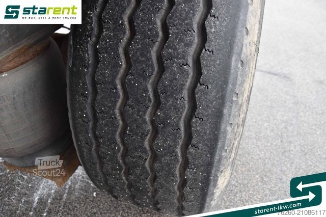 Отворена ремарке със строшен брезент  WEB Trailer Planenanhänger SAF Achsen