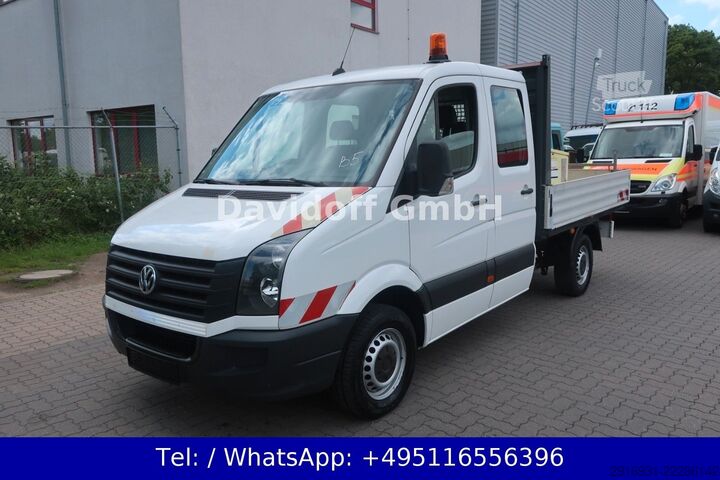 Pick-up dodávka VOLKSWAGEN Crafter Pritsche 35 L2 Doka/Klima/AHK/Nr. B5