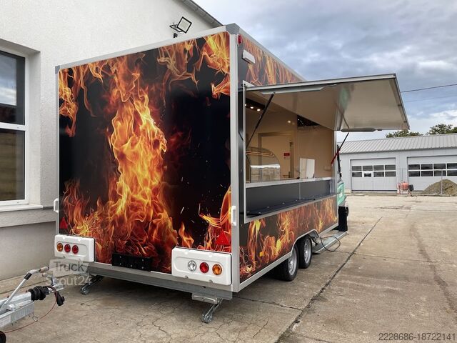 Predajný príves Verkaufsanhänger NEU Dönergrill, Imbisswagen