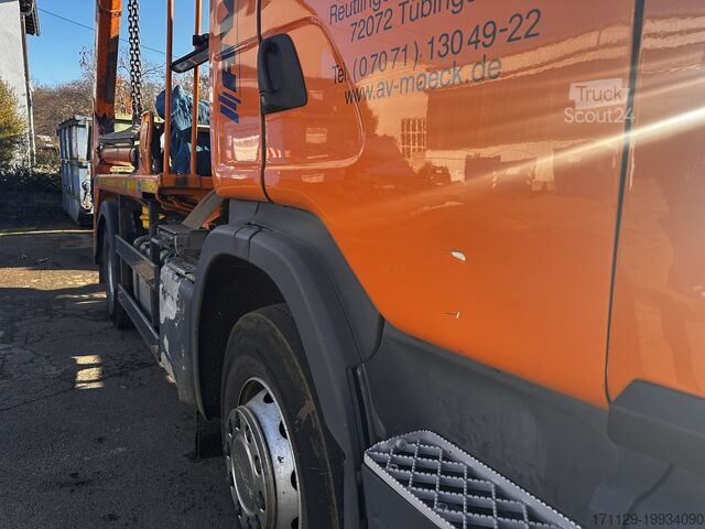 Naprava za nakladanje s preskokom Scania Absetzkipper G450