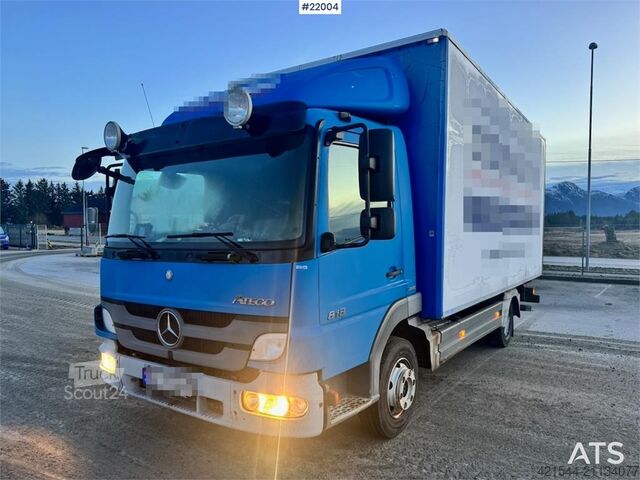 Kuffert Mercedes-Benz Atego 818 Box Truck w/ Tail Lift – Only 140,000 km