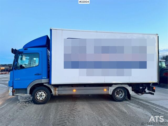 Kuffert Mercedes-Benz Atego 818 Box Truck w/ Tail Lift – Only 140,000 km