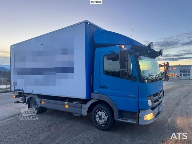 Kuffert Mercedes-Benz Atego 818 Box Truck w/ Tail Lift – Only 140,000 km