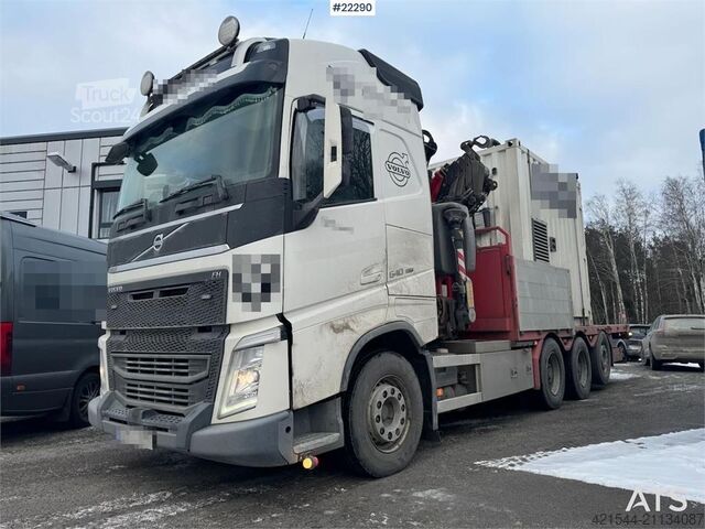 Crane Volvo Fh540 Tridem crane truck w/ 31 t/m Fassi crane wit