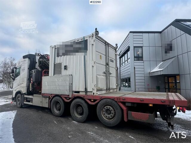 Crane Volvo Fh540 Tridem crane truck w/ 31 t/m Fassi crane wit