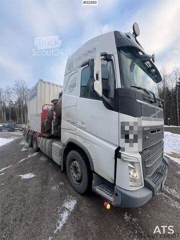 Crane Volvo Fh540 Tridem crane truck w/ 31 t/m Fassi crane wit
