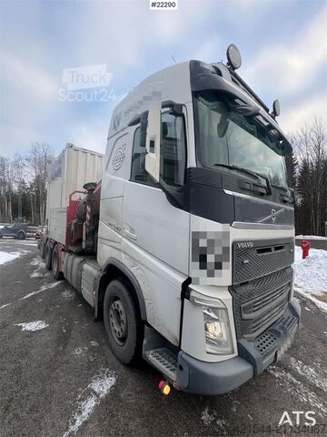 Crane Volvo Fh540 Tridem crane truck w/ 31 t/m Fassi crane wit