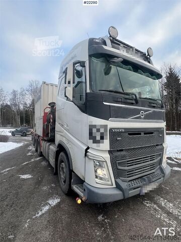 Crane Volvo Fh540 Tridem crane truck w/ 31 t/m Fassi crane wit