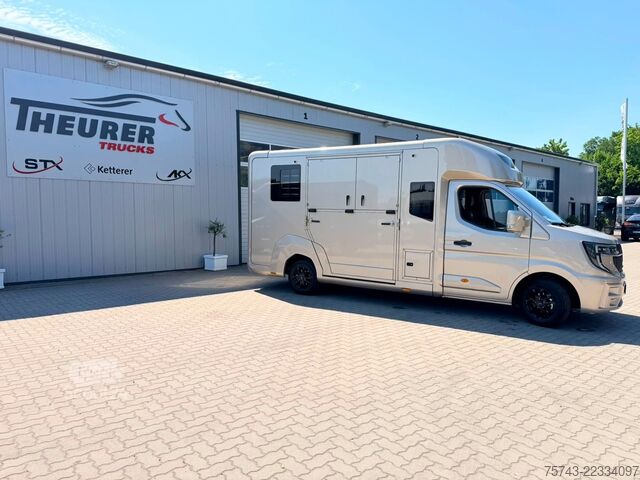 Lopbarības pārvadātājs RENAULT Master STX 5 Sitzer Haras ex. Lang Automatik
