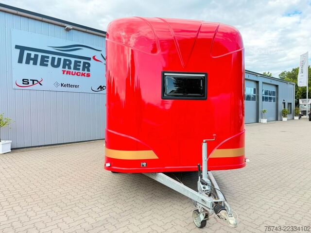 Zirgu pārvadāšanas piekabe  ANKA  3 Pferd3,5t  Pferdeanh. Wohn. Dusche