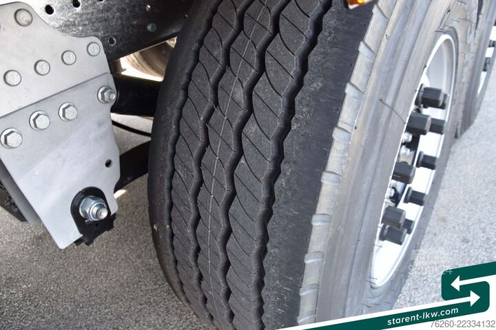 Semirremolque abierto con toldo SCHMITZ CARGOBULL Hubdach Liftachse Palettenkasten LED XL MIETE