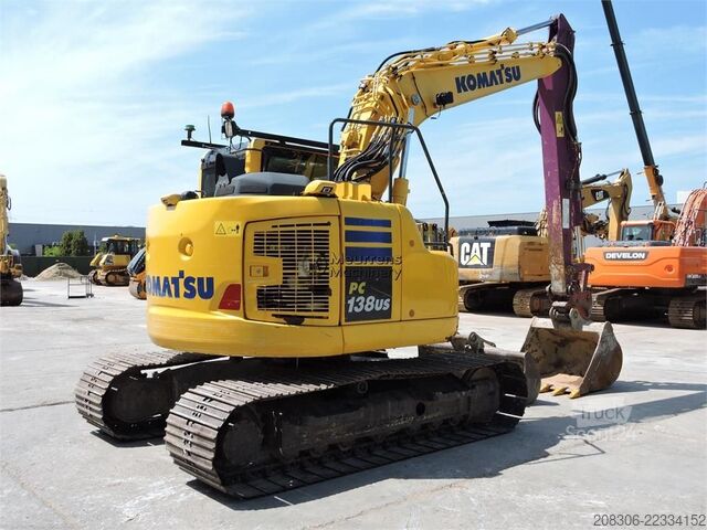 Lančani bager KOMATSU PC138