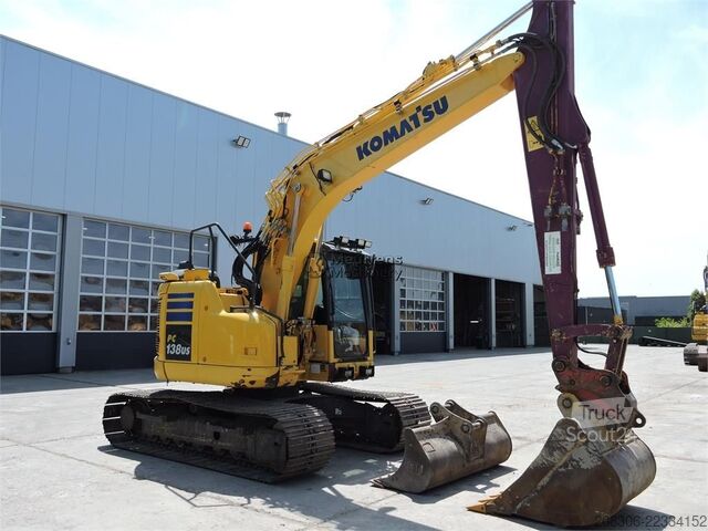 Lančani bager KOMATSU PC138