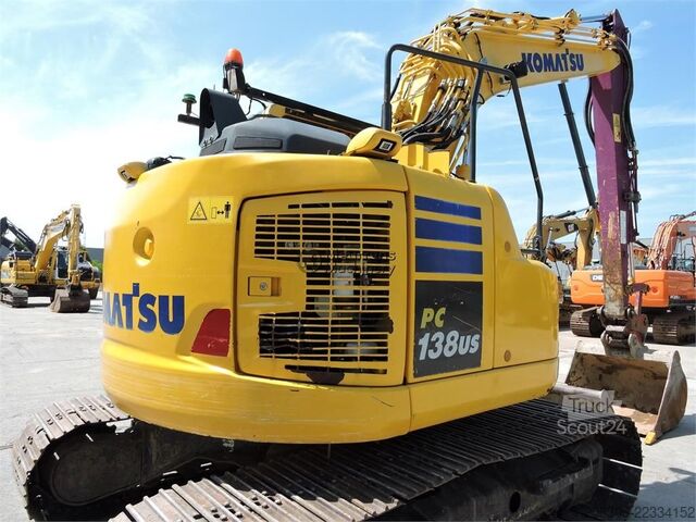 Lančani bager KOMATSU PC138