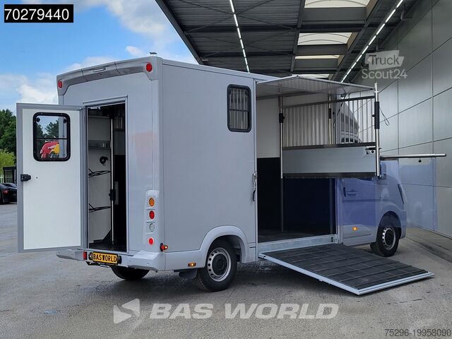 Προειδοποίηση απόστασης. Ενεργό φρενάρισμα. Ακολουθώντας την Απόσταση. Προειδοποίηση - Προσδοκία. Renault Master 130PK 2025 model Paardenwagen Hengstenui...