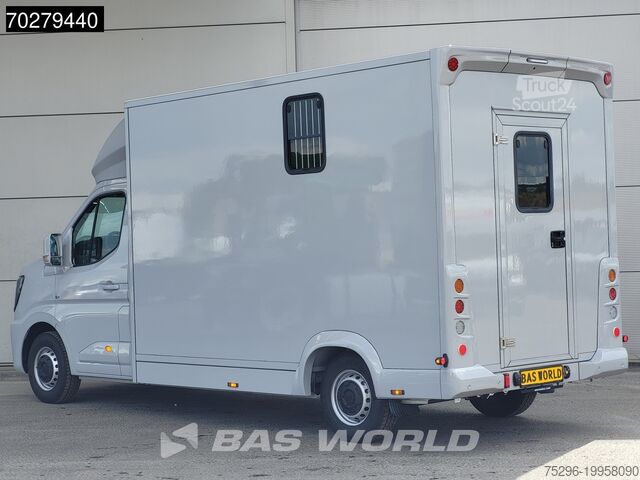 Προειδοποίηση απόστασης. Ενεργό φρενάρισμα. Ακολουθώντας την Απόσταση. Προειδοποίηση - Προσδοκία. Renault Master 130PK 2025 model Paardenwagen Hengstenui...