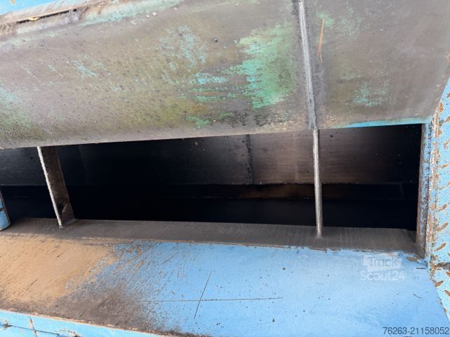 Kroklastebil SCANIA Graber ISOGRA Asphalt Thermo Silo Mulde 15 cbm