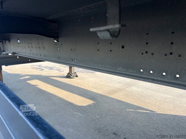Åpen semitrailer med presenning SCHMITZ CARGOBULL SCB  / Mega / Hubdach / Plane / Edscha