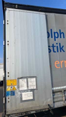 Åpen semitrailer med presenning SCHMITZ CARGOBULL SCB  / Mega / Hubdach / Plane / Edscha