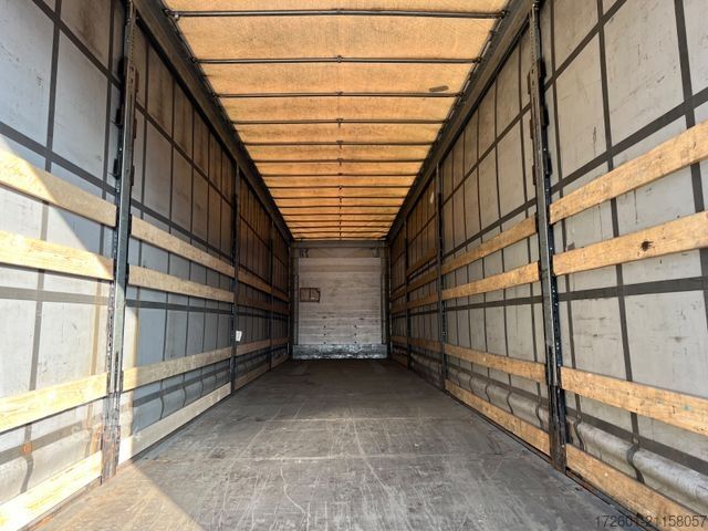Åpen semitrailer med presenning SCHMITZ CARGOBULL SCB  / Mega / Hubdach / Plane / Edscha