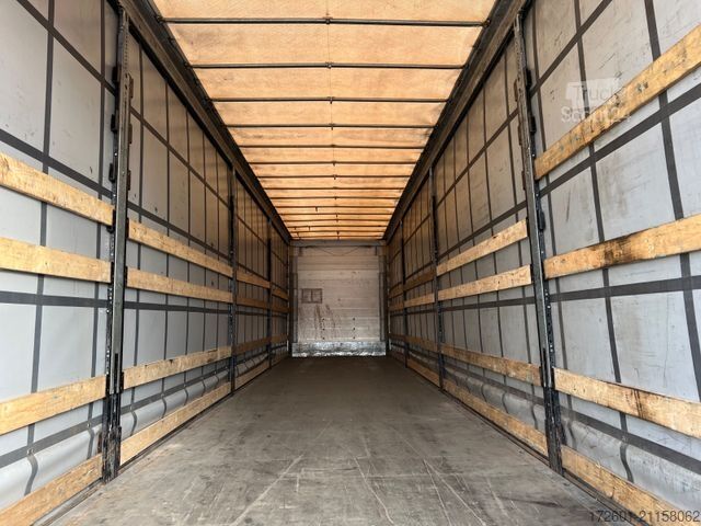 Åpen semitrailer med presenning SCHMITZ CARGOBULL SCB  / Mega / Hubdach / Plane / Edscha