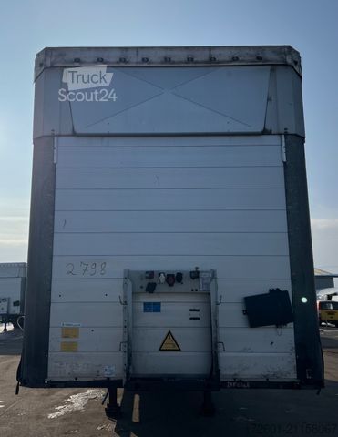 Åpen semitrailer med presenning SCHMITZ CARGOBULL SCB  / Mega / Hubdach / Plane / Edscha