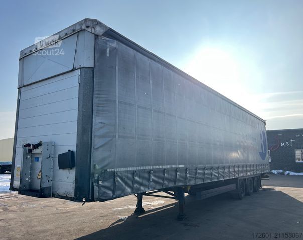 Åpen semitrailer med presenning SCHMITZ CARGOBULL SCB  / Mega / Hubdach / Plane / Edscha