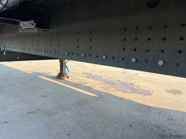 Åpen semitrailer med presenning SCHMITZ CARGOBULL SCB  / Mega / Hubdach / Plane / Edscha