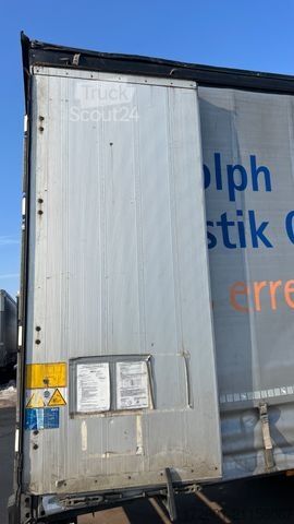 Åpen semitrailer med presenning SCHMITZ CARGOBULL SCB  / Mega / Hubdach / Plane / Edscha