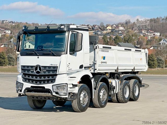 Ανατρεπόμενο φορτηγό MERCEDES-BENZ AROCS 3253* KIPPER 5,60 m + BORDMATIC / 8x4