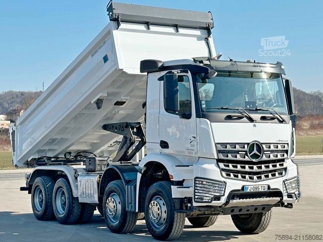 Ανατρεπόμενο φορτηγό MERCEDES-BENZ AROCS 3253* KIPPER 5,60 m + BORDMATIC / 8x4