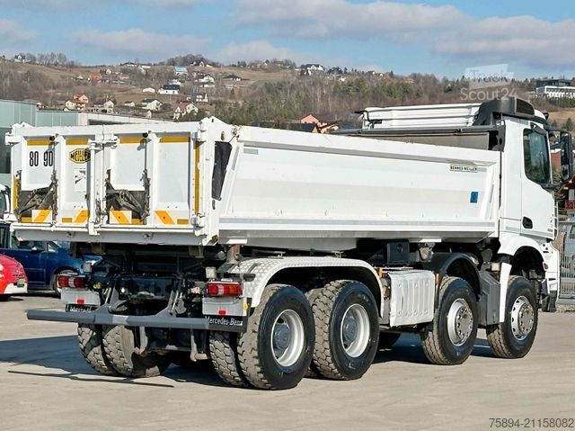 Ανατρεπόμενο φορτηγό MERCEDES-BENZ AROCS 3253* KIPPER 5,60 m + BORDMATIC / 8x4