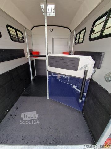 Paardentrailer BÖCKMANN Portax L SR 2Pferdeanhänger NEUES MODELL Schwarz